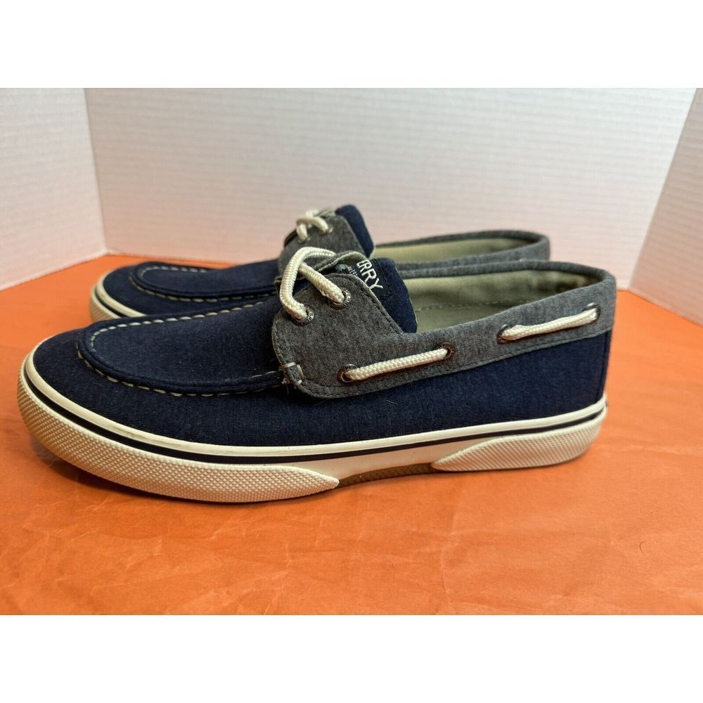Sperry Top Sider Halyard 21 Jerzy - Navy/Grey - Mens Size 8